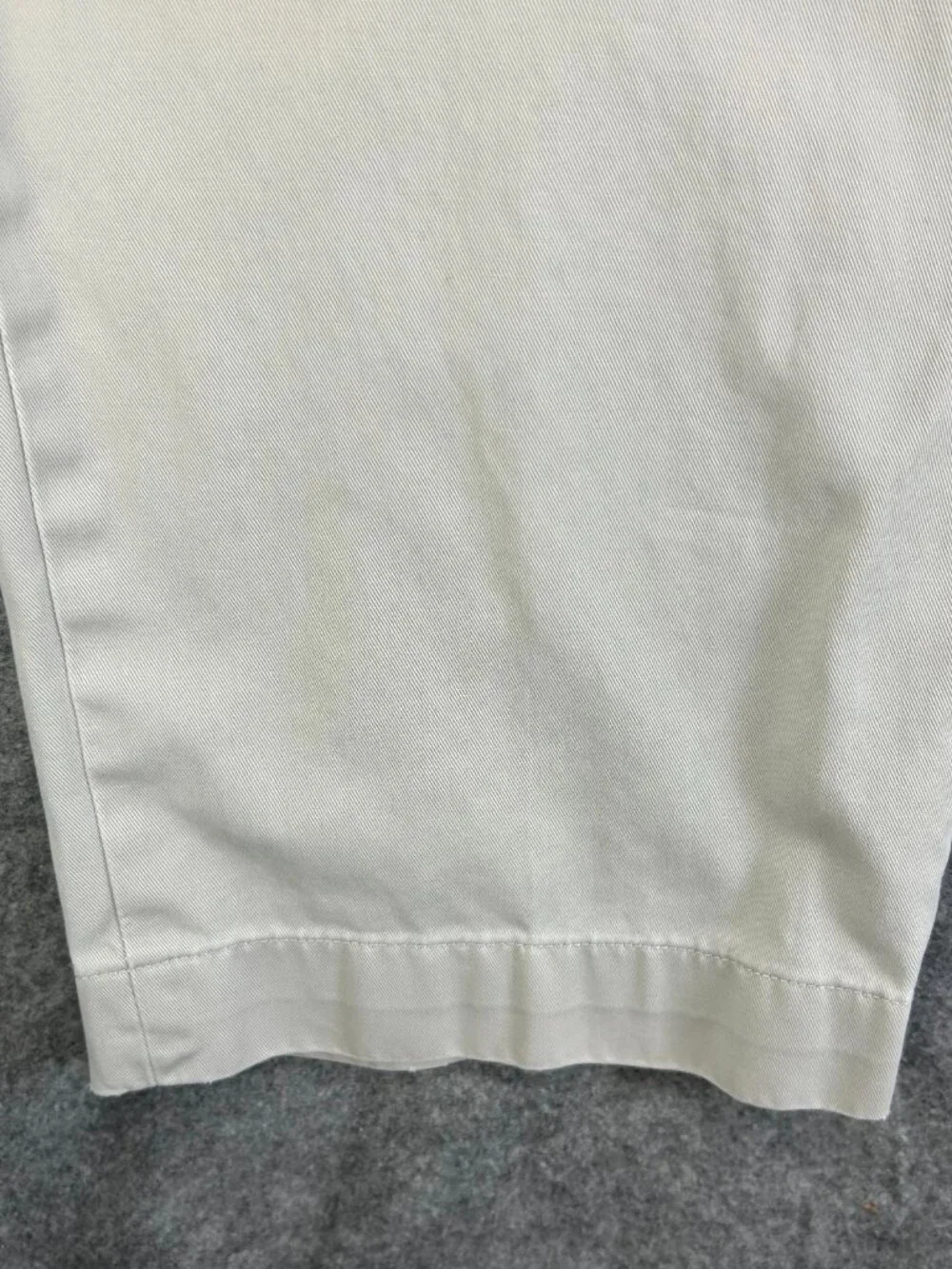 Polo Ralph Lauren Prospect Chino Pants Mens 34x31 Ivory Flat‎ Front (Tag-36x32)